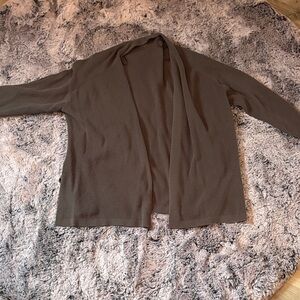 Lululemon side slit cardigan
